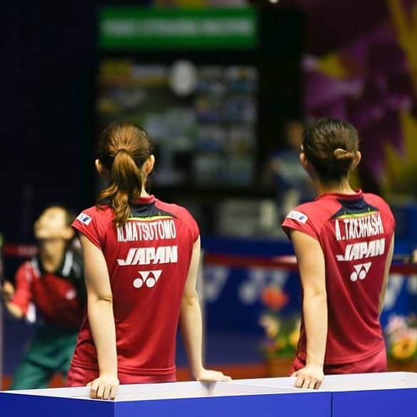 のインスタグラム：「Malaysia Open 2016 Qualification result: Win Matsumoto M./Takahashi A. vs Hsu Y.C./Pai Yu P. 21:8 21:11  #celcomaxiatamalaysiaopen2016 #misakimatsutomo #ayakatakahashi #badminton #supportus」