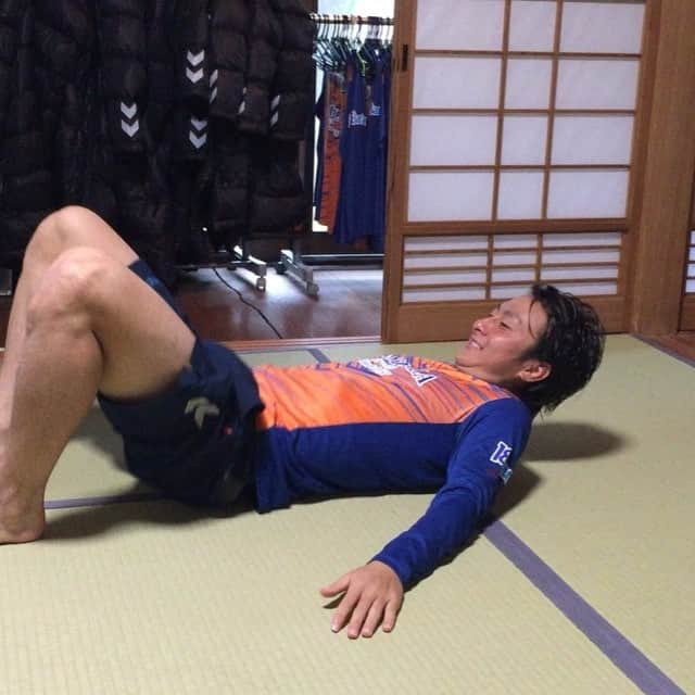 田中輝希のインスタグラム：「#豪雨#筋トレ#こーへー#ラッコ⁉︎」