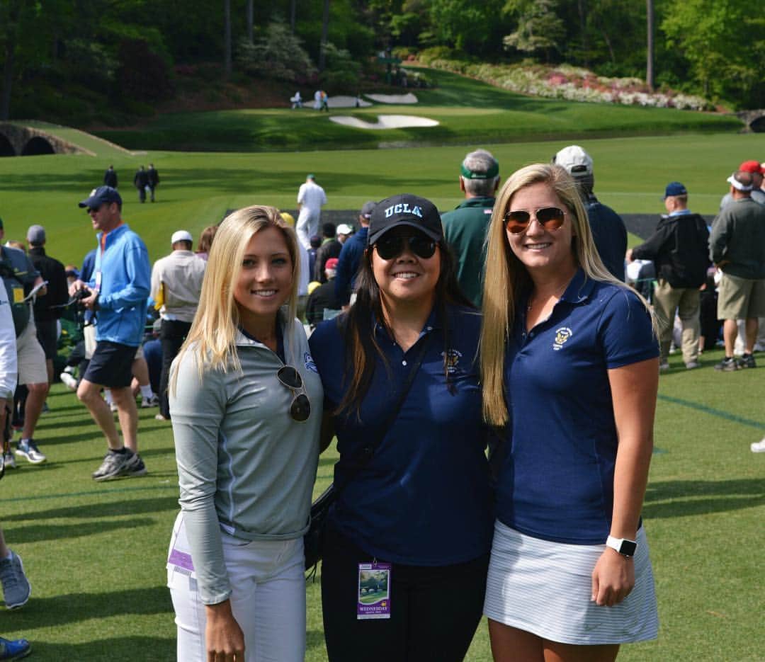 Sierra Brooksのインスタグラム：「Doesn't get much better than spending a day at the Masters with these girls #mastersweek ⛳️」