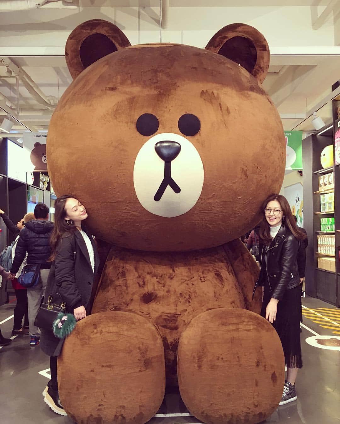 笛木優子のインスタグラム：「🐻💕」
