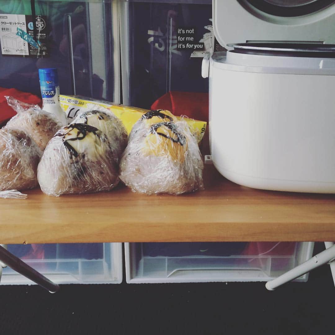 大竹壱青のインスタグラム：「今日から春リーグがんばりますか。🍙🍙🍙」