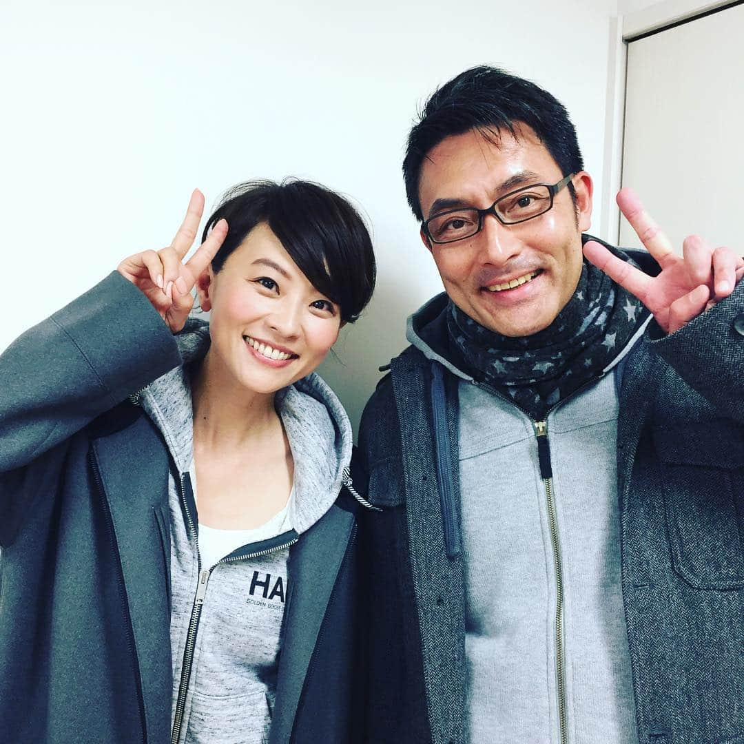 五明祐子さんのインスタグラム写真 - (五明祐子Instagram)「今日はCMの撮影でしたー^ ^  夫役でご一緒した増田雄一さんと。 たくさん助けてもらって感激でした😭 楽しくて濃い1日だったなー^ ^」3月16日 19時01分 - gomyoyuko