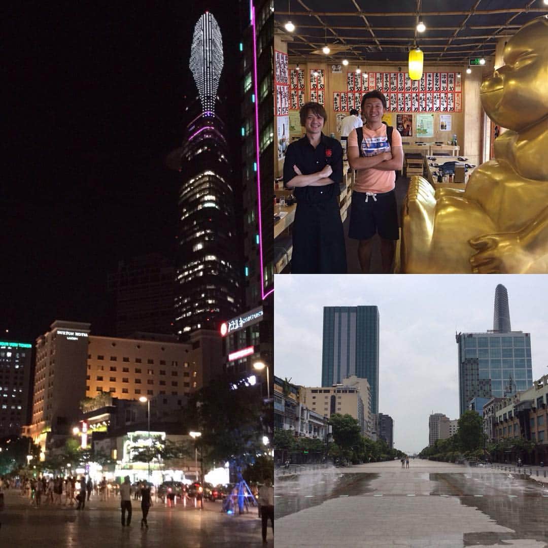 のインスタグラム：「日本の人にも会えたしビリケンさんにも会えたし楽しいオフでした。 #ホーチミン #オフ #リフレッシュ」