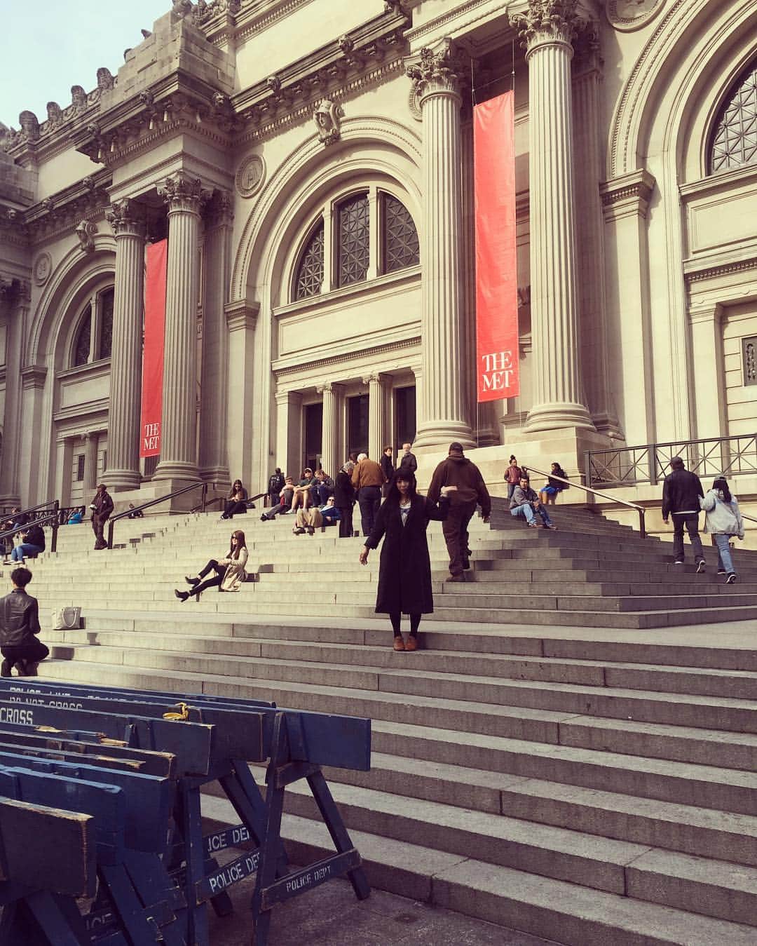 鈴華ゆう子のインスタグラム：「I went to Metropolitan museum with Kiyoshi.」