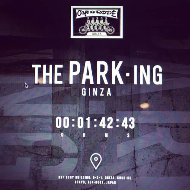 ムラカミカイエのインスタグラム：「こちらももうすぐ。 #comingsoon #theparkingginza  @park_ing_ginza  park-ing-ginza.com」