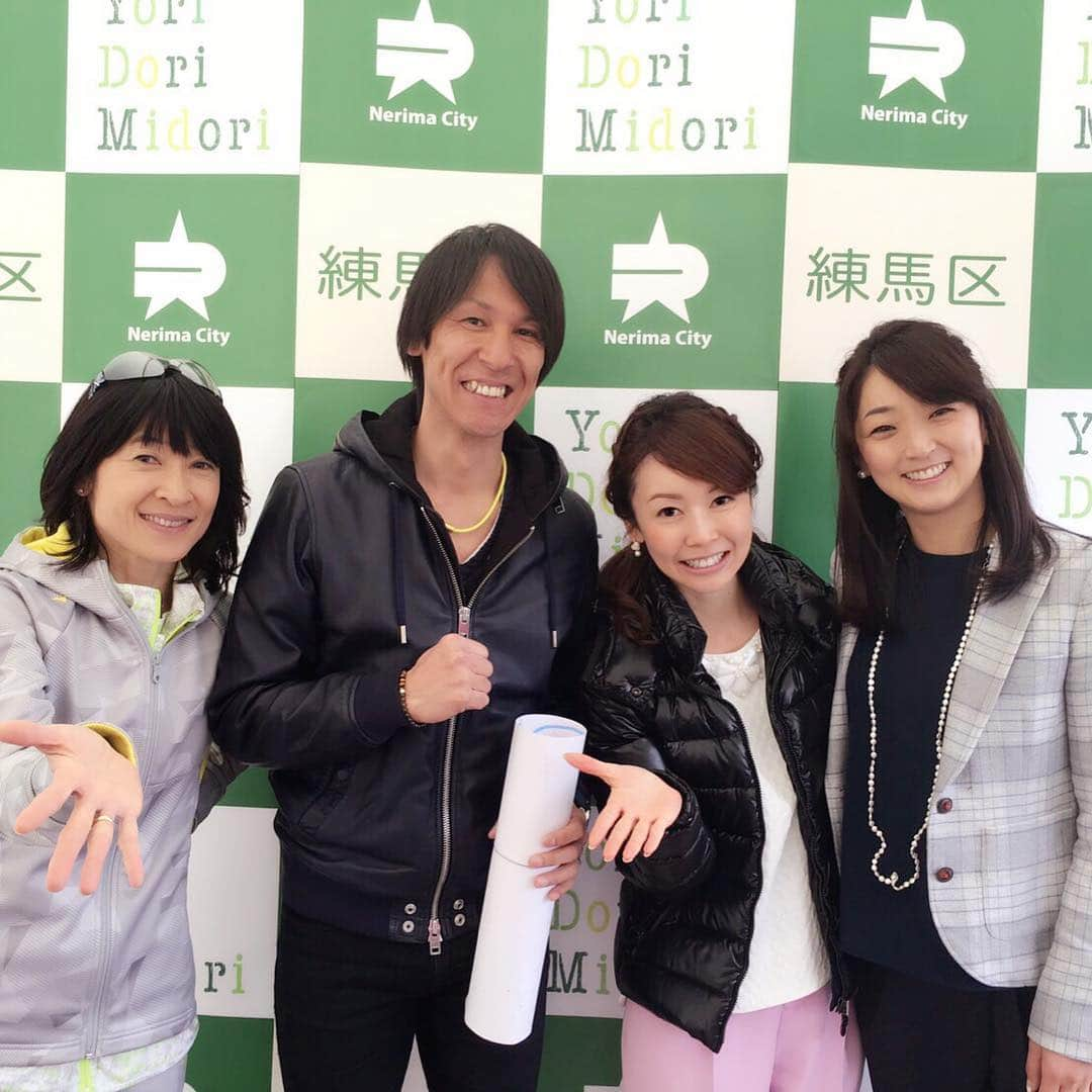 宮崎宣子さんのインスタグラム写真 - (宮崎宣子Instagram)「レジェンド葛西紀明さん✨ 素敵な方でしたー✨😊✨ 皆さんにお会いできてパワーもらいました！ W杯通算500試合達成！ おめでとうございます✨  #葛西紀明#岩崎恭子#谷川真理#練馬こぶしハーフマラソン大会#宮崎宣子」3月27日 13時52分 - miyazaki_nobuko