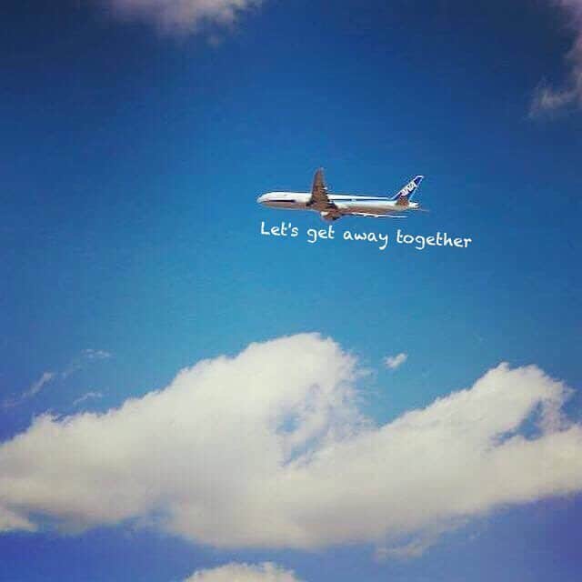 ANAのインスタグラム：「#飛行機 #フライト #雲 #青空 #bluesky #sky #ダレカニミセタイソラ #そらふぉと #fly #airplane #ANA旅 #ana_jp #✈️ #☁️」