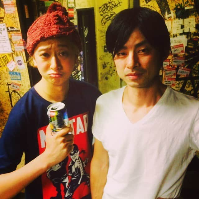 小野武正のインスタグラム：「バンアパ川崎さんとわし！！！」