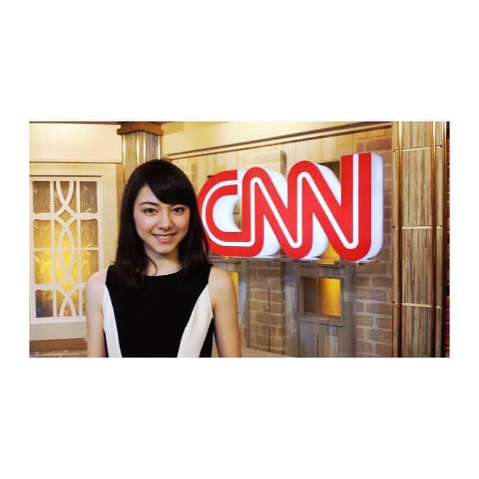杉山セリナのインスタグラム：「CNN見ていただきましたでしょうか！ 報告、遅れてました、すみません！笑  来週もみてね♡ #杉山セリナ #CNN#cnnサタデーナイト」