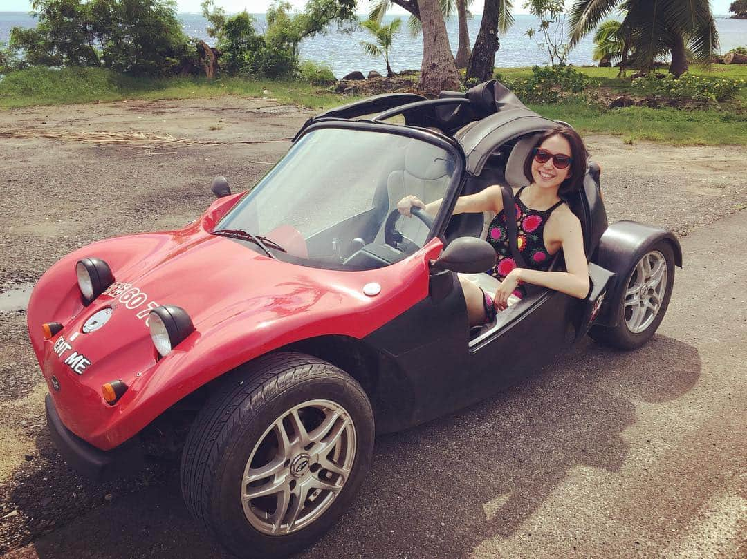 松島花さんのインスタグラム写真 - (松島花Instagram)「: Drive😎🚗💨🌴🌞✨🌈 #人生を変える7日旅 #BS朝日 #TV #shooting #drive」5月2日 11時31分 - hana_matsushima_official