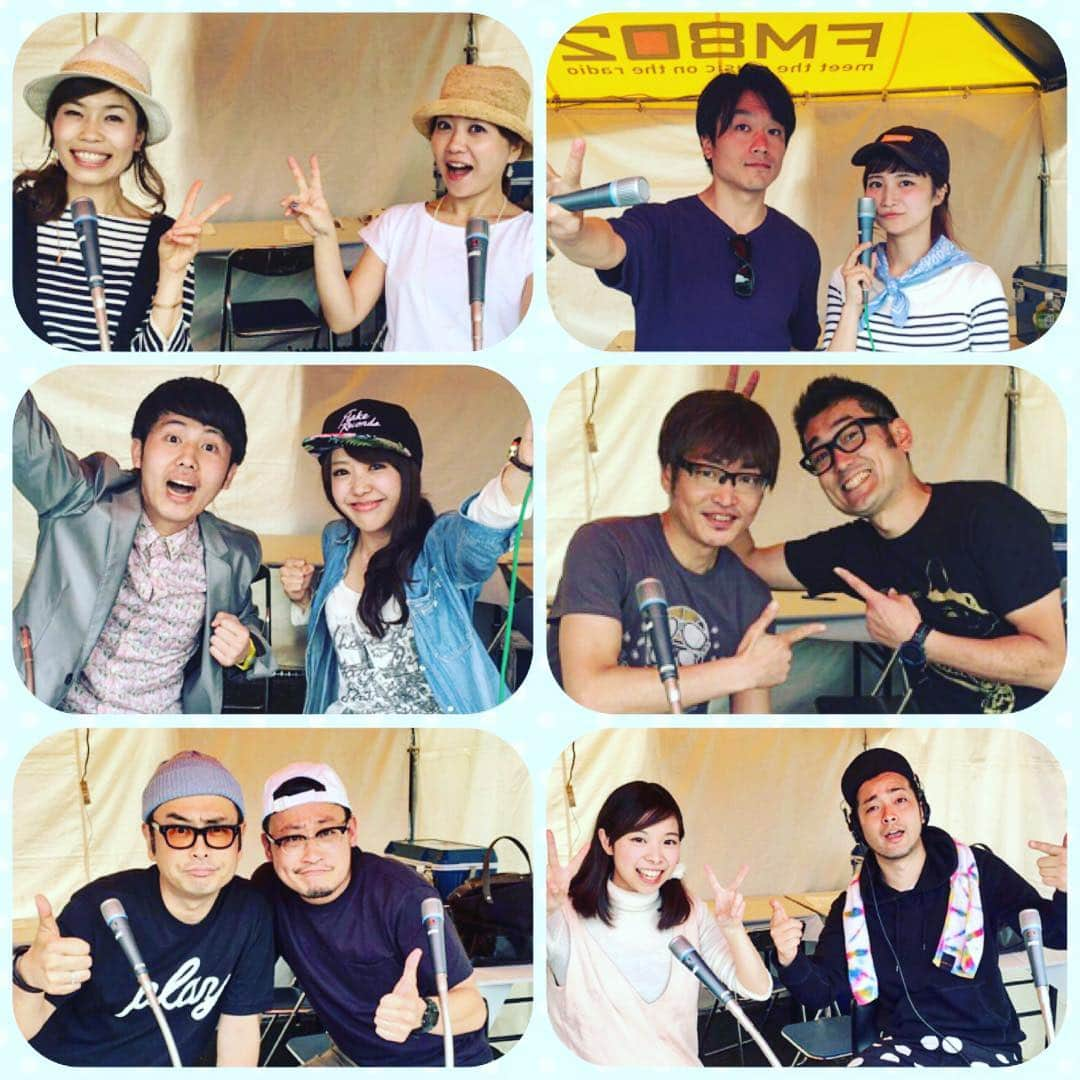 FM802さんのインスタグラム写真 - (FM802Instagram)「FUNKY MARKET場内ラジオブースでは、FM802DJたちが様々な組み合わせで会場限定放送をしています！ 目の前で見ることもできます！ぜひチェックしてくださいね！  迷子のお子様のお知らせもDJたちで。お越しの方、お子さんから目を離さないようにしてください！  #FM802 #ファンキーマーケット #フリーマーケット #フリマ #ラジオ #万博記念公園 #FUNKYMARKET #DJ #場内ラジオ #内田絢子 #加藤真樹子 #飯室大吾 #板東さえか #樋口大喜 #鬼頭由芽 #西田新 #吉村昌広 #中島ヒロト #平野聡 #豊田穂乃花 #竹内琢也」5月3日 13時57分 - fm802_pr