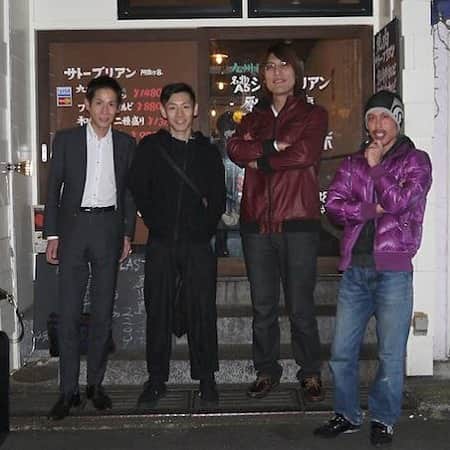 小林尊のインスタグラム：「#フードファイター みんなで焼肉食べた日 3〜4年前？ #山本晃也 #ジャイアント白田 #マイケル高橋 #小林尊  もともと普段から普通の量しか食べない四人。reunion with old friends. #Japanesecompetitiveeaters.」