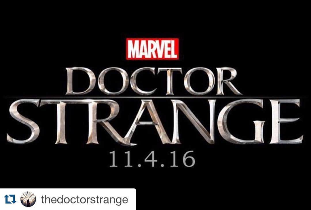 アベンジャーズのインスタグラム：「Check out the new poster for #Marvel's #DoctorStrange on @TheDoctorStrange, and hit the link in their bio to watch the new trailer!」