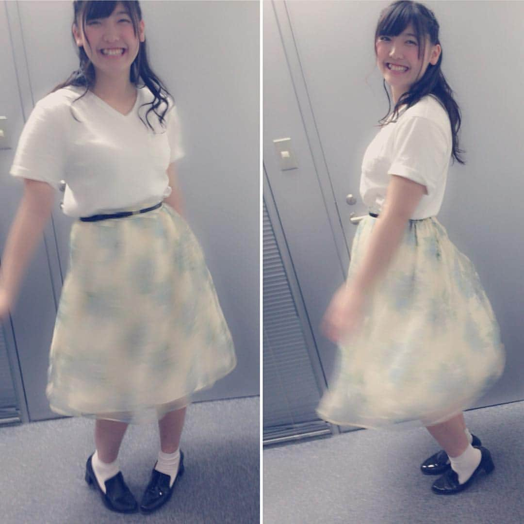 浅川美咲さんのインスタグラム写真 - (浅川美咲Instagram)「今日のfashion👗✨ この花柄のスカートお気に入り😍  #Chubbiness  #チャビネス #花柄 #spring」4月19日 22時30分 - chu_misaki