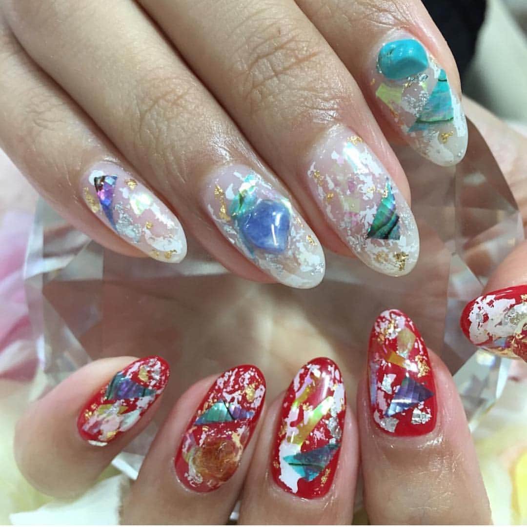 成瀬彩のインスタグラム：「@lilinail0204」