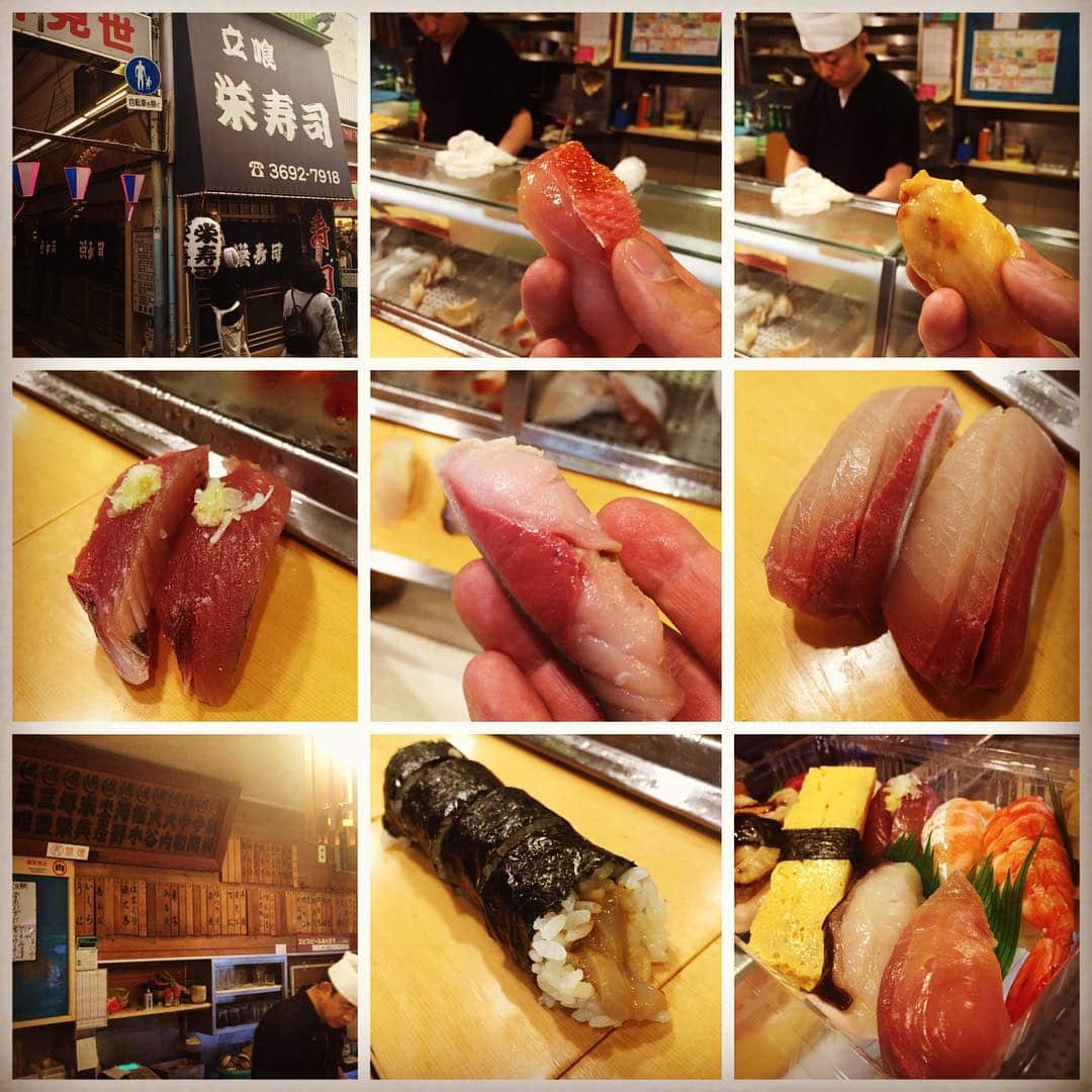 クック井上。さんのインスタグラム写真 - (クック井上。Instagram)「#立石 #京成立石 #立喰 #栄寿司  #寿司 #スシ #すし #鮨 #sushi」4月22日 22時15分 - cook_inoue