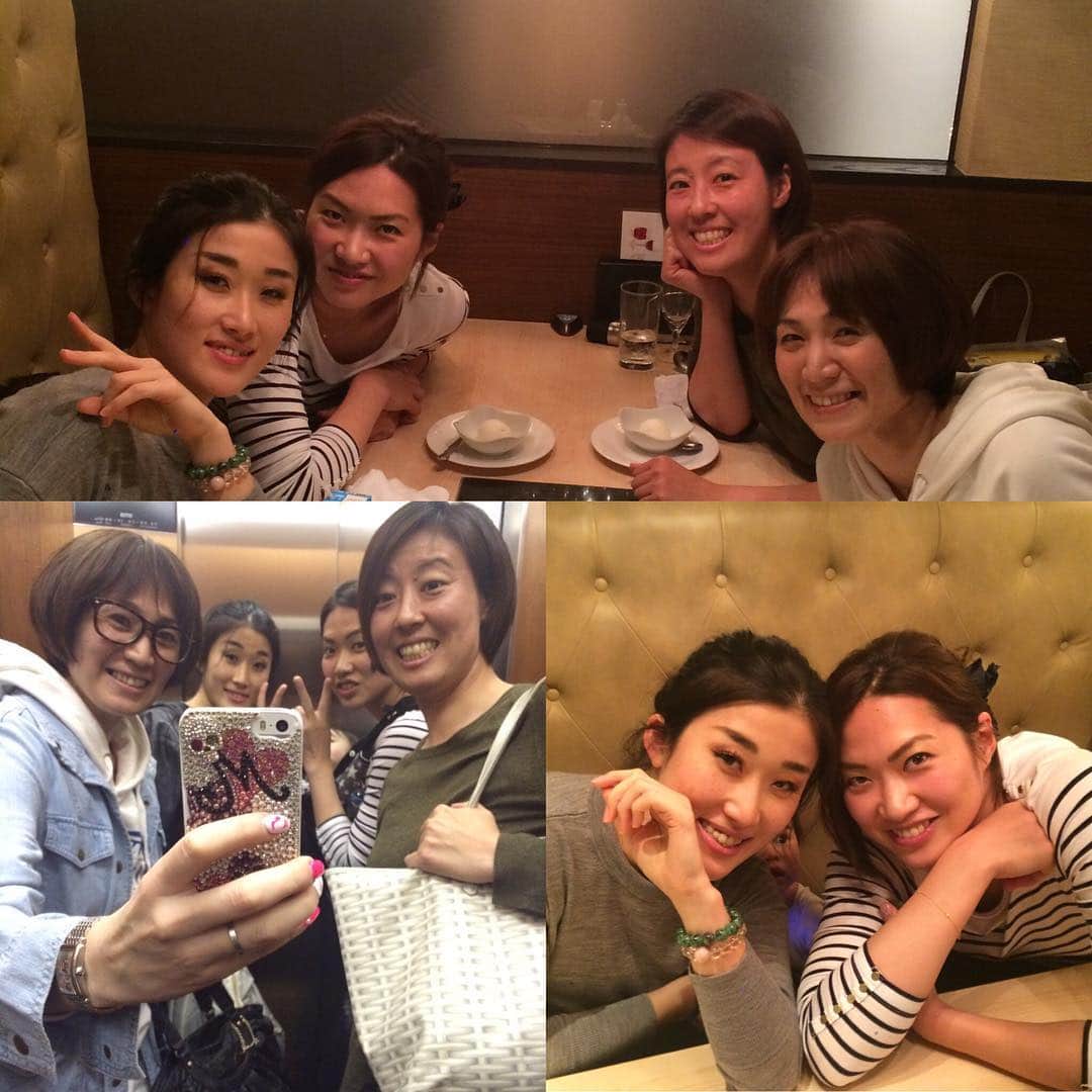 高橋みゆきのインスタグラム：「薬膳🍲急にデトックスしたくなって💨付き合ってくれた💕さっこちゃん✨キコ✨コロコロ✨ #薬膳 #やっぱ #美味い #デトックス #女子会 #すっぴん #後輩 #NEC #急に誘ったのに #来てくれた #ありがとう #タヌキ❤︎」