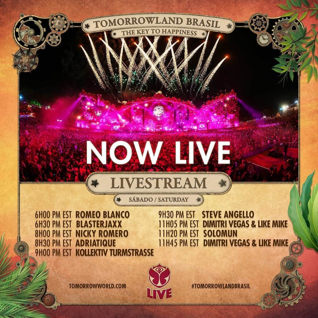 TomorrowWorldのインスタグラム：「The last day of Tomorrowland Brasil is in full progress... Follow it LIVE at www.tomorrowworld.com」