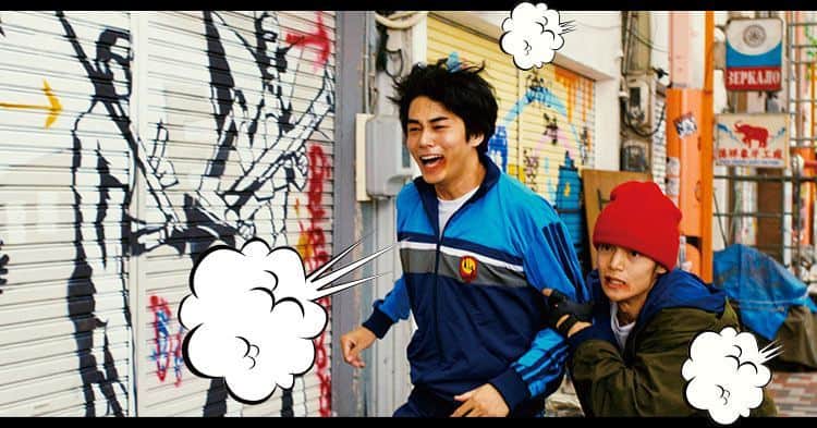 東出昌大のインスタグラム：「Hero Mania -Seikatsu-  #東出昌大 #ヒーローマニア　生活 #窪田正孝 #higashidemasahiro #masatakakubota #heromania」
