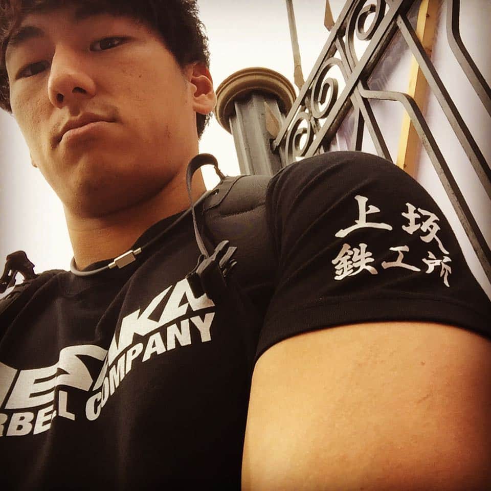 山本俊樹のインスタグラム：「UESAKA BARBELL COMPANY 上坂鉄工所」