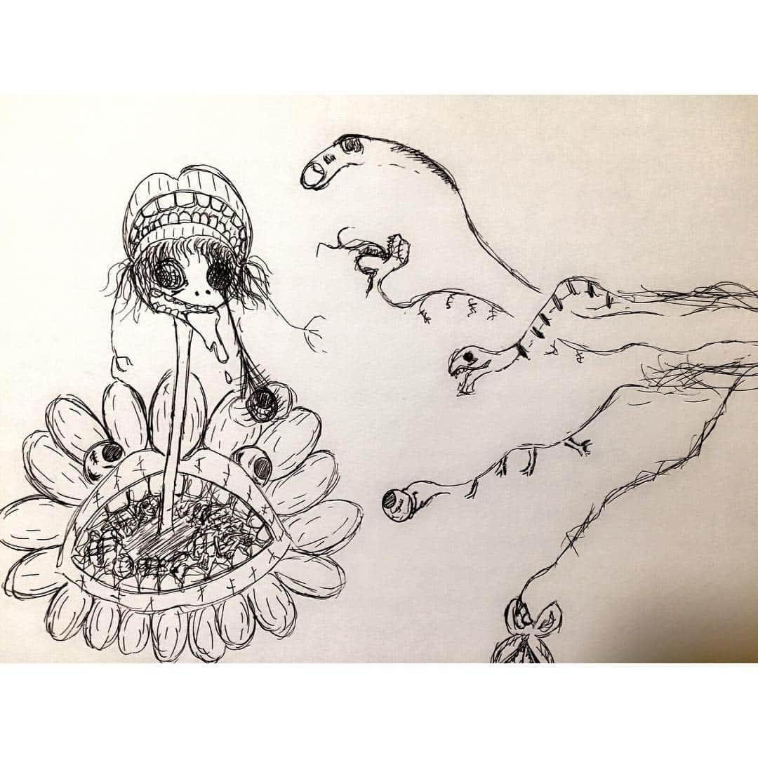 小越勇輝さんのインスタグラム写真 - (小越勇輝Instagram)「小越ワールド全開。 久しぶりに絵描いた。 #picture#変な絵#好き」4月25日 12時24分 - yuki_ogoe