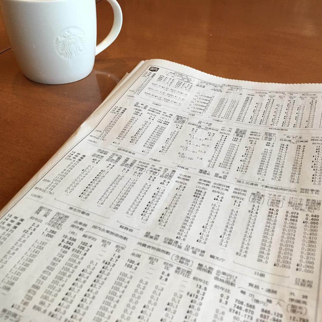 東京朝活・読書会earlybirdのインスタグラム：「おはようございます！本日も日経新聞勉強会終了しました！一面から、18歳投票についてまでいろんな記事を多角的に考えることができました！#朝活 #スタバ」
