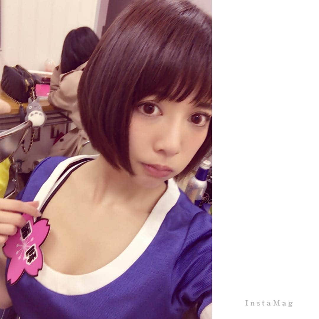 濱野りれさんのインスタグラム写真 - (濱野りれInstagram)「今夜のマスカットナイトは、本気で走ったよ。 「キララとタメ口鬼ごっこ」 二度とやりたくないよ(´･_･`) #うしろのトトロ可愛い」4月27日 12時24分 - riregram