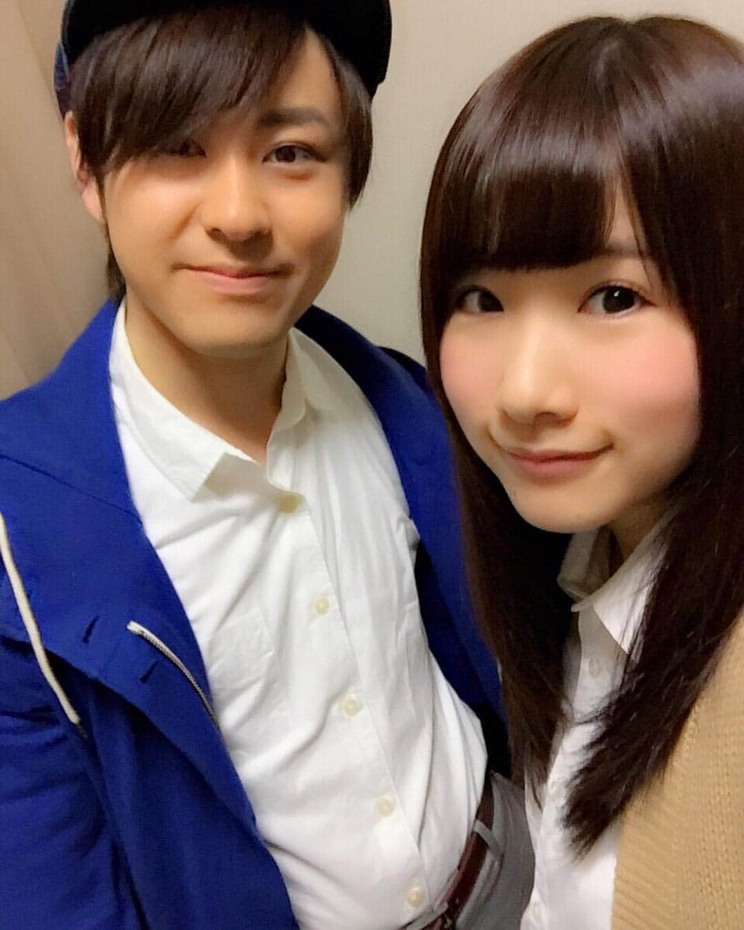 水崎綾のインスタグラム：「#幻の2ショット #昭和ベイゲ #平成ベイゲ #ベイゲ1958 #ベイゲ1999 #VAGUENIGMA #蓮上祈祝礼 #日和見 #竹内尚文 #水崎綾」