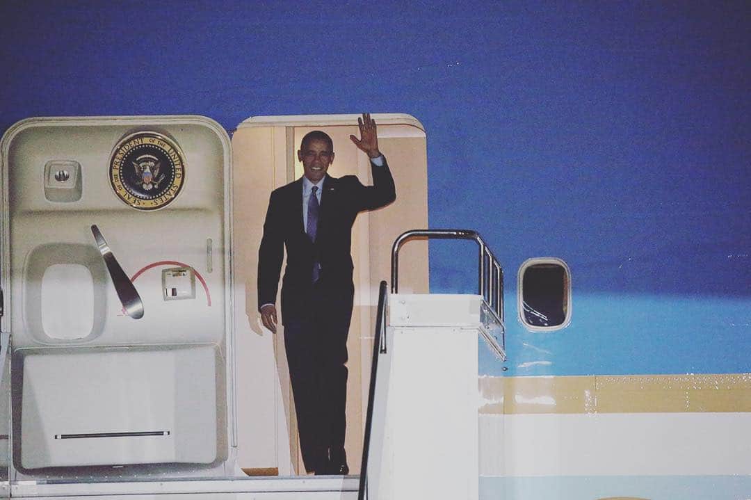 キャロライン・ケネディのインスタグラム：「Welcome to Japan Mr. President! #ObamainJapan #IseShima #G7 オバマ大統領、ようこそ日本へ！ #オバマ来日 #伊勢志摩サミット」