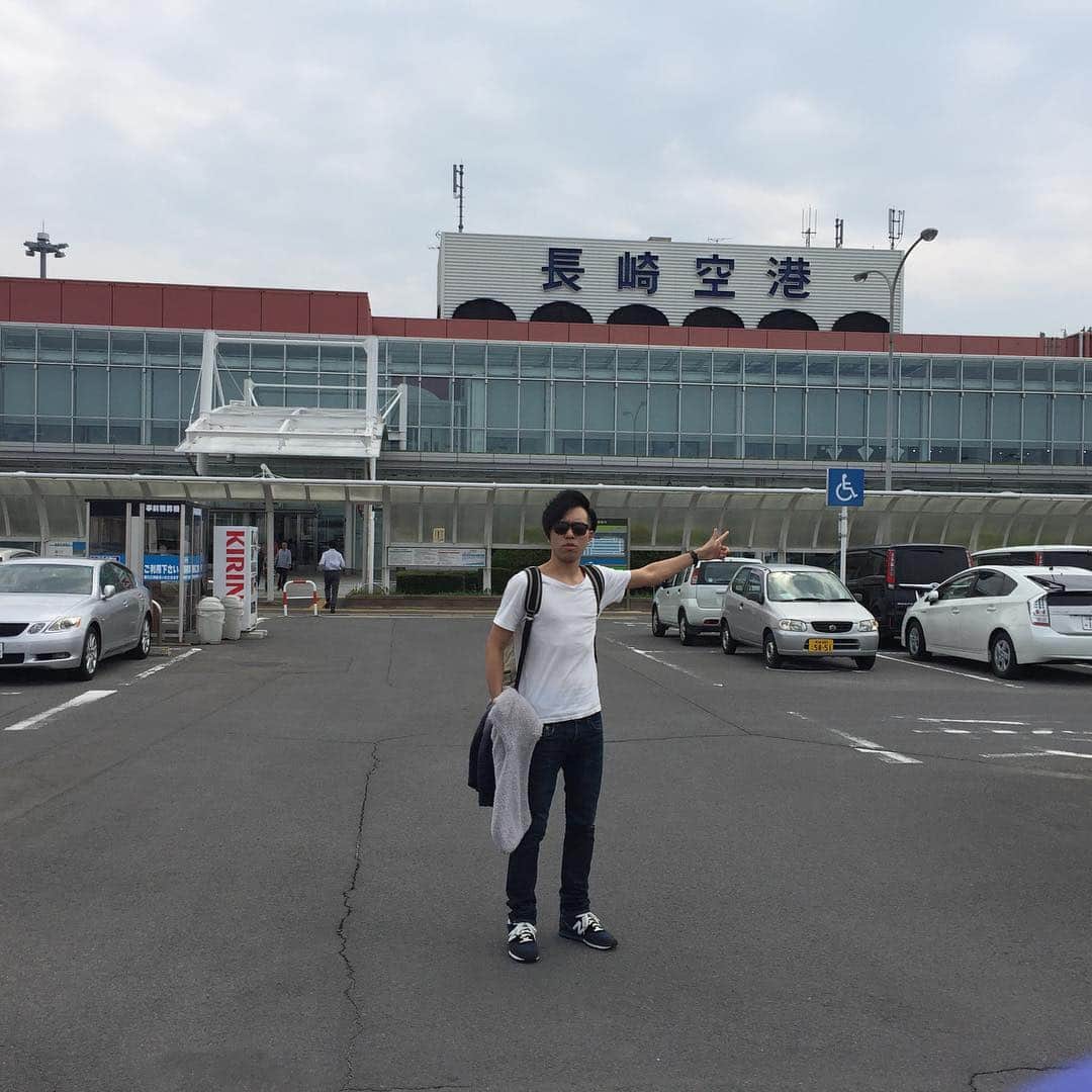 田中輝希のインスタグラム：「#高橋上陸#九州2回目#昔からノンスタ井上#店の人に間違えられる#3泊4日#はるばるありがと」