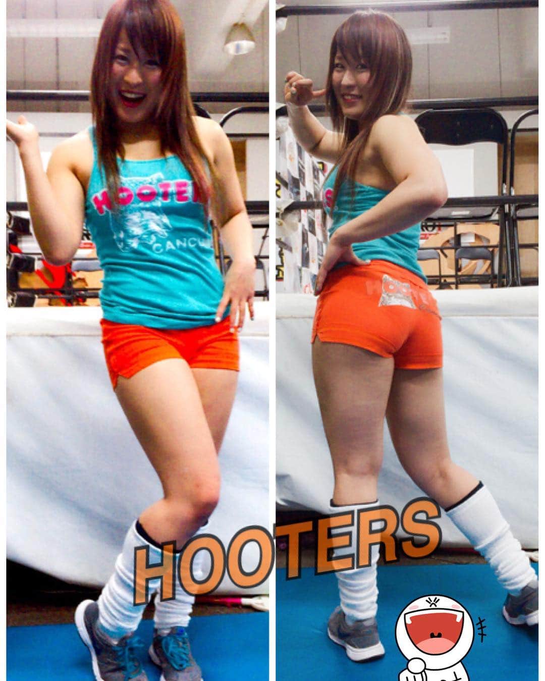 紫雷イオさんのインスタグラム写真 - (紫雷イオInstagram)「today's my gear（＾ω＾）#newgear #costume #hooters #hootersgirl」5月5日 23時56分 - iyo_sky