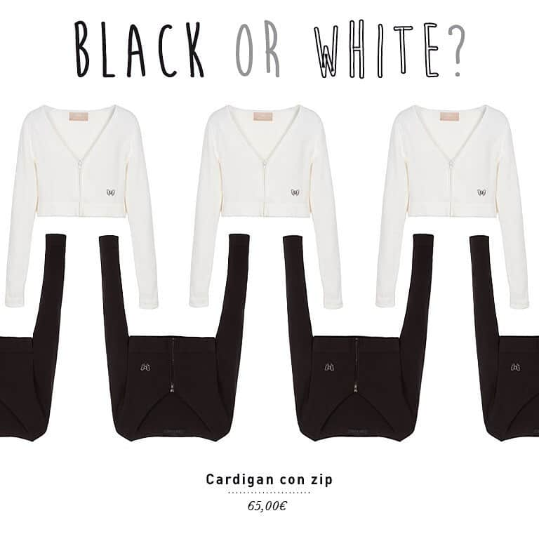 フィックスデザインさんのインスタグラム写真 - (フィックスデザインInstagram)「Black or white? #fixdesign #black #white #cardigan #springsummercollection #contrast #whichonedoyouprefer #joinus #shoponline」5月6日 1時55分 - fixdesign_official