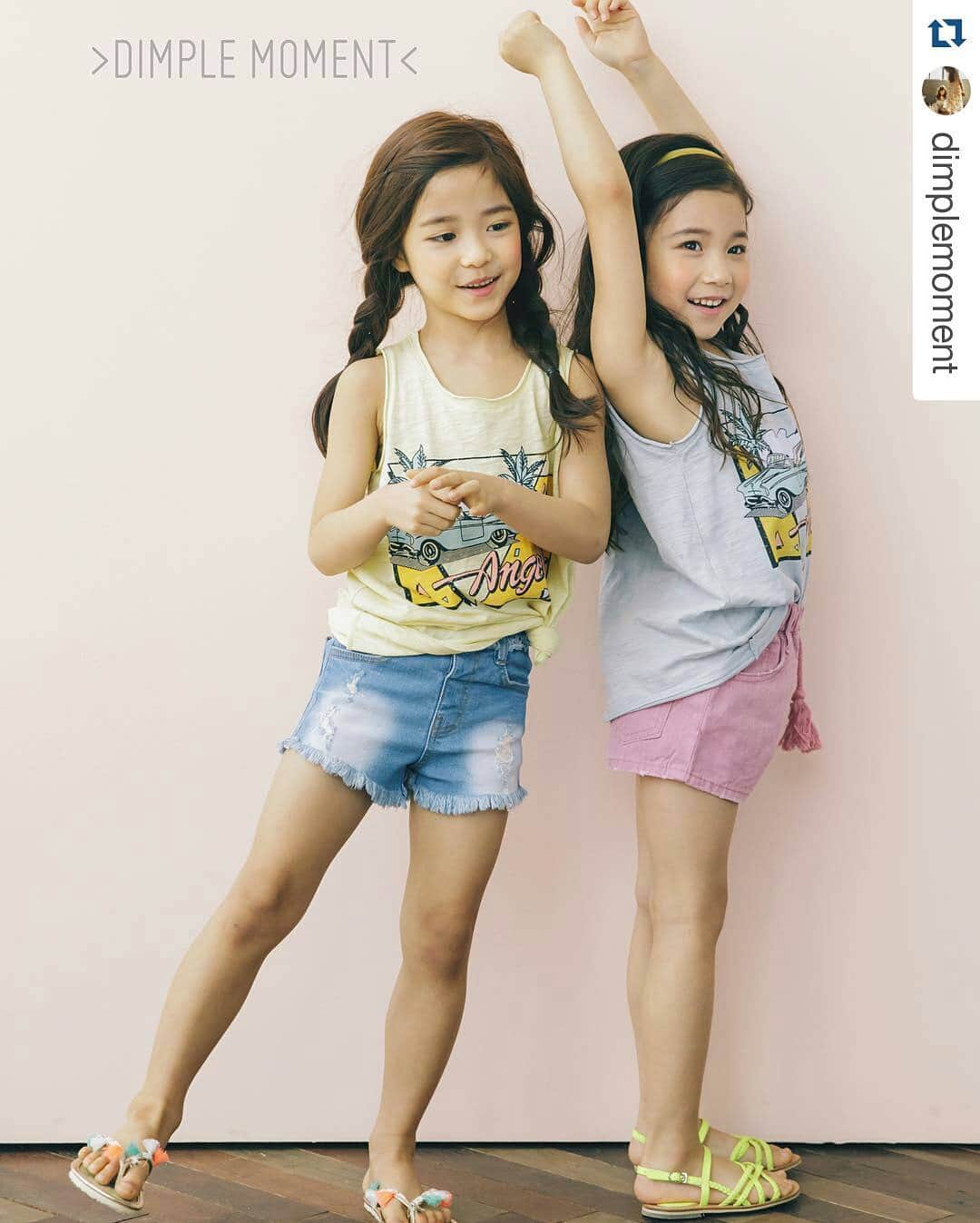 ハン・シウンさんのインスタグラム写真 - (ハン・シウンInstagram)「#황시은#장단아#딤플모먼트 #시은#단아#dimplemoment #hwangsieun  #키즈모델#아동복쇼핑몰#시크#럭셔리 #촬영#아동복#얼스타그램」5月13日 9時30分 - sieunlove