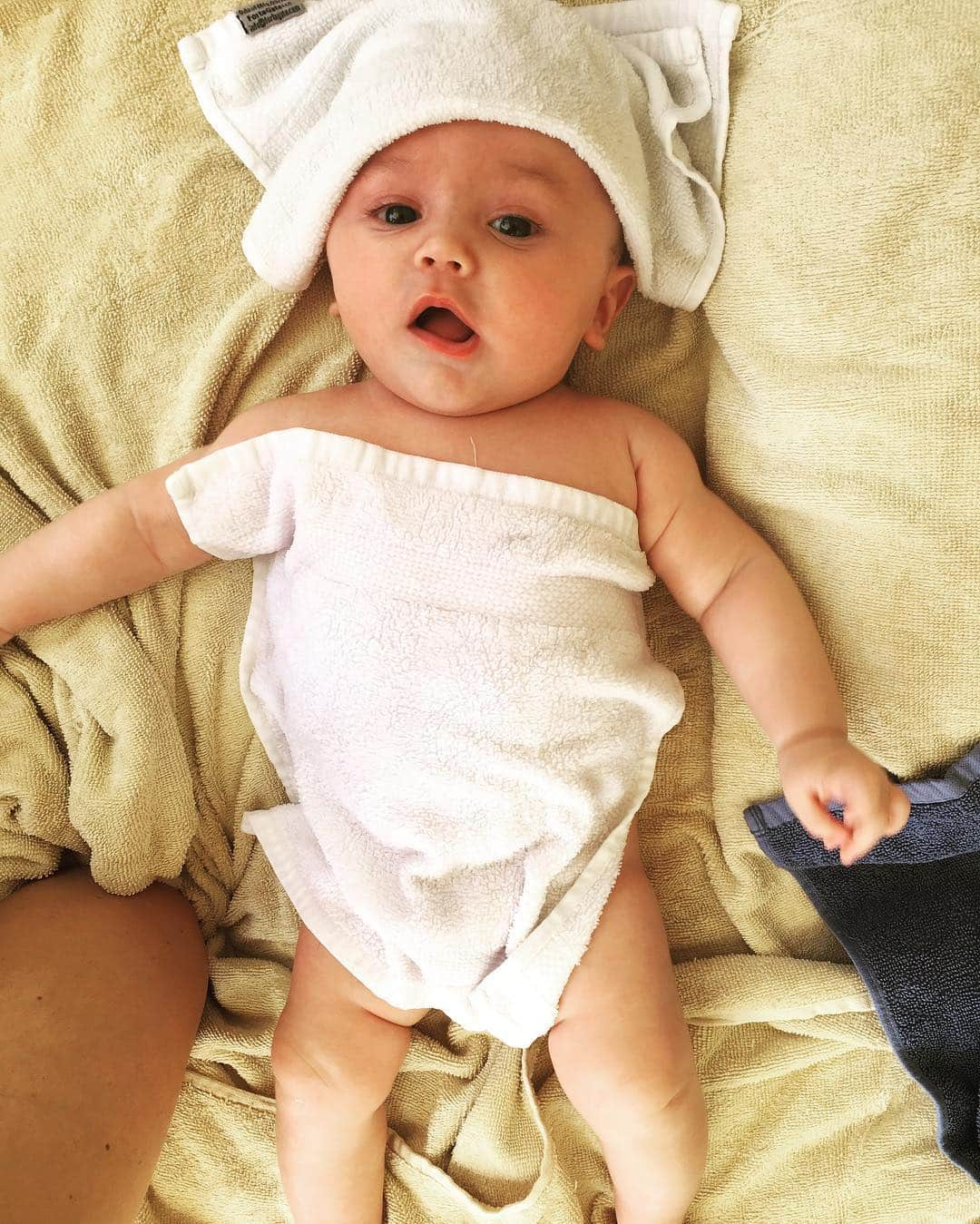 ジャック・コークのインスタグラム：「The little man 💙」