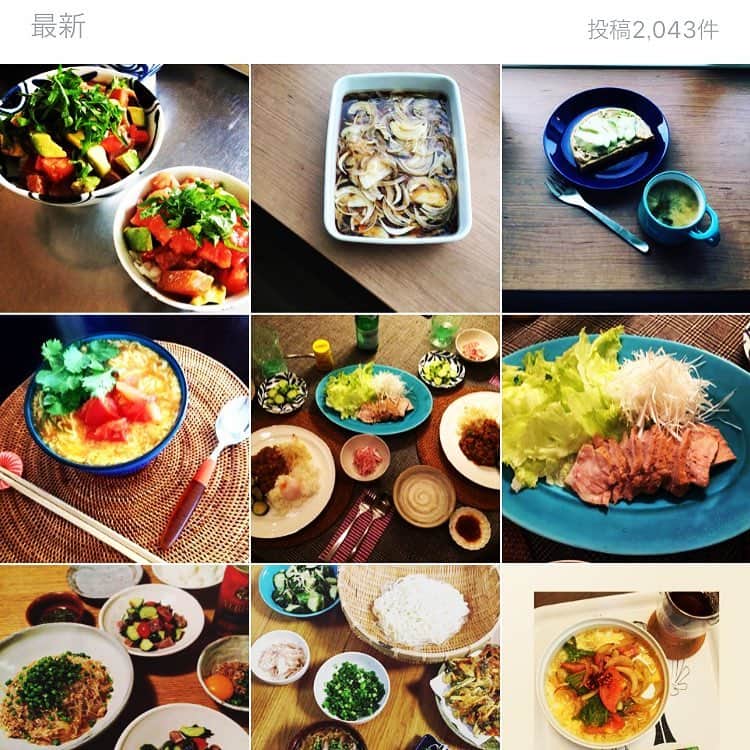 志摩有子さんのインスタグラム写真 - (志摩有子Instagram)「そしてふと気づいたら、#arikoの食卓 🍅のハッシュタグをつけて私のレシピを参考に作ってくださった料理のpicが2000を超えていた‼️ みなさん、それぞれにアレンジしてくださったり、楽しんでくださっていて本当に嬉しすぎます。時々拝見しては嬉し涙にくれております😭😭😭いつもありがとうございます❤️❤️ #arikoの食卓 #祝2000ポスト記念 #アンビリーバボー #幸せもの #いつもありがとうございます #広げよう食いしん坊の輪」5月15日 17時18分 - ariko418