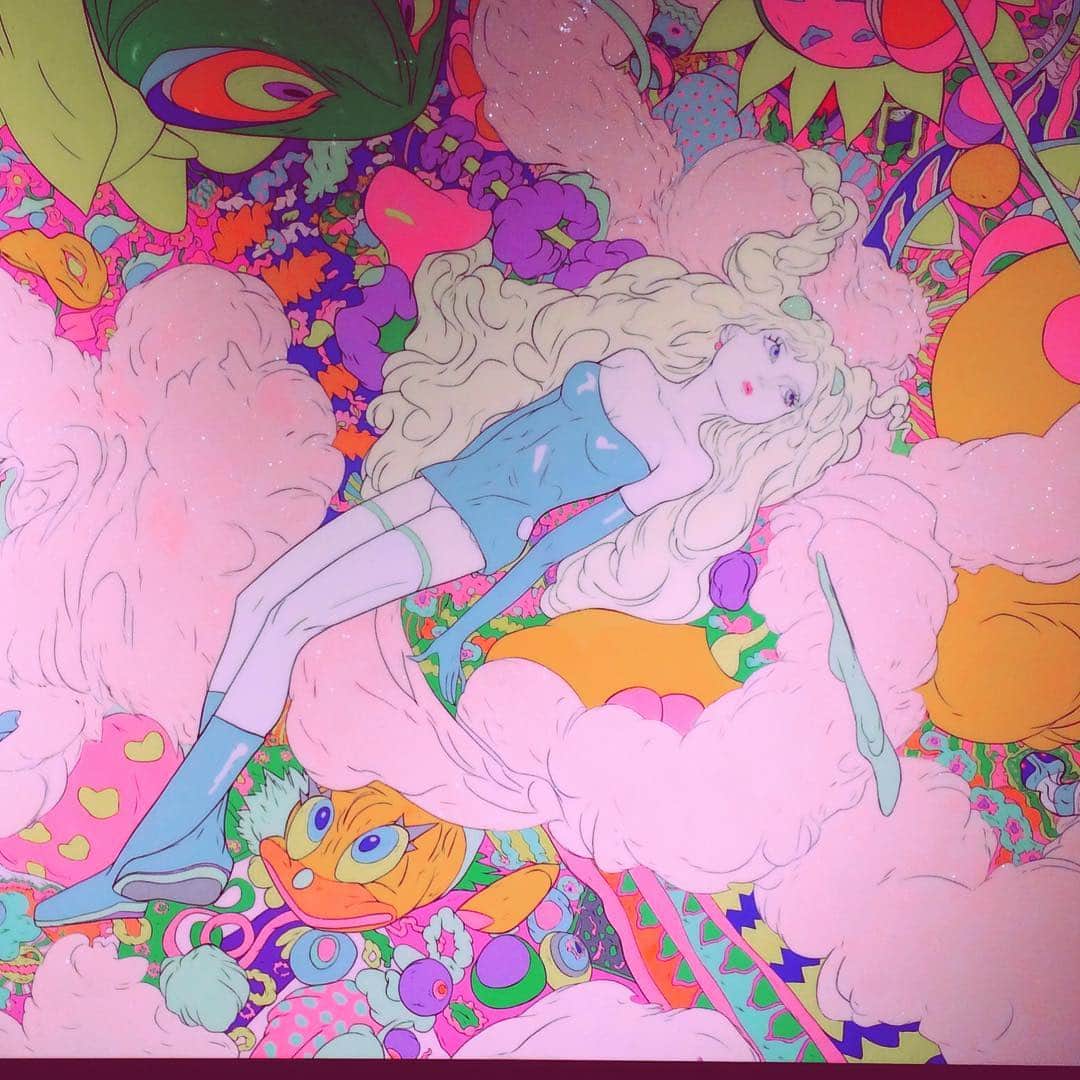 水野しずのインスタグラム：「天野喜孝のCANDY Girl🌈108体のアンドロイドという設定」