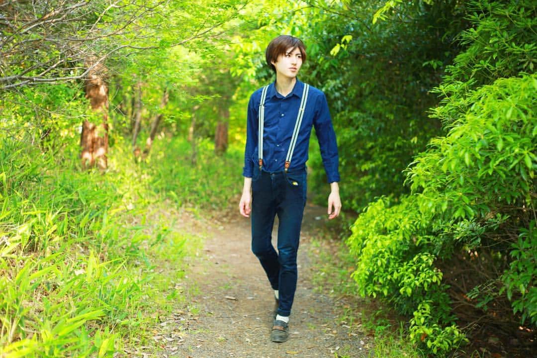 田川大樹のインスタグラム：「Come with me!  #forest #me #portrait #tbt #today #prince #wanderlust #田川大樹」