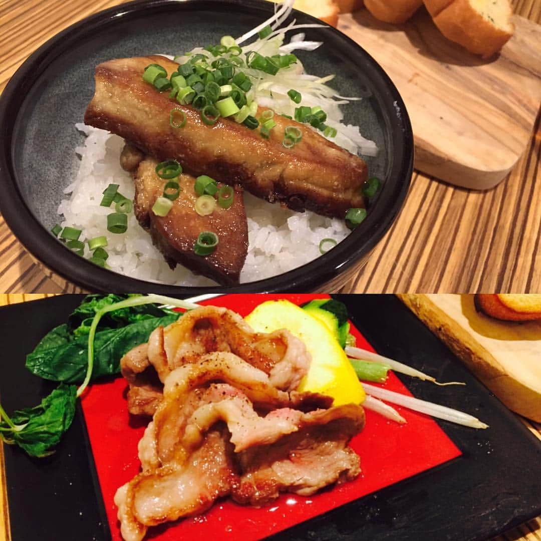 井口資仁さんのインスタグラム写真 - (井口資仁Instagram)「うま翔で裏メニューランチ。 フォアグラ丼とラム炙り焼き 隠れメニューが ...