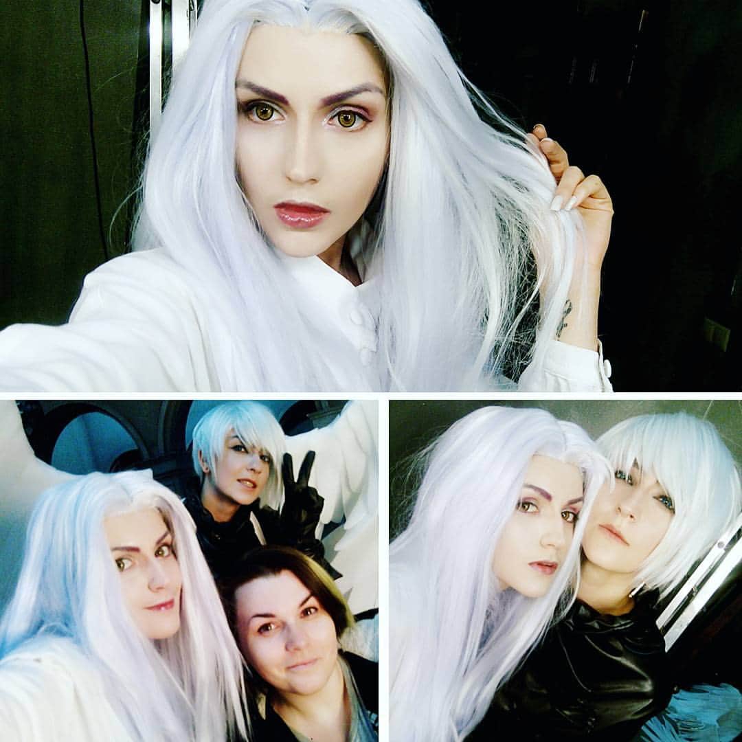 Gesha Petrovichさんのインスタグラム写真 - (Gesha PetrovichInstagram)「Fast backstage from yesterday photоshooting with @mokrushina_o and @cain_reliant  Again my favorite #AngelSanctuary 💕 #cosplay #russian_cosplay #angel_sanctuary #Katan  #Rosiel  #天使禁猟区 #friends」5月18日 21時18分 - petrovichgesha
