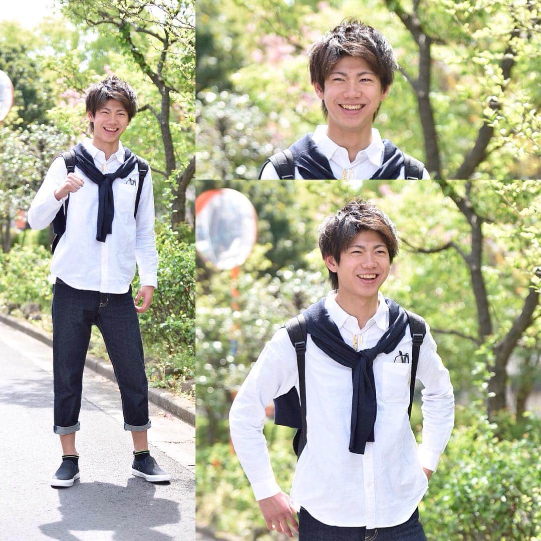 のインスタグラム：「TSR CAMPUS STYLE 〜SPRING STYLE〜  第24弾は、ファッションは、シンプルがこだわりの堀澤龍之介さんです！(こども保育スポーツ科)  好きなブランド:LOUIS VUITTON、Bulgari  好きなスポーツブランド:NIKE、Champion、Reebok  好きなファッション雑誌:WEAR  #TSRファッション #tsr春 #louisvuitton #nike #bulgari #wear #reebok #champion #西葛西 #保育士 #幼稚園教諭 #専門学生」