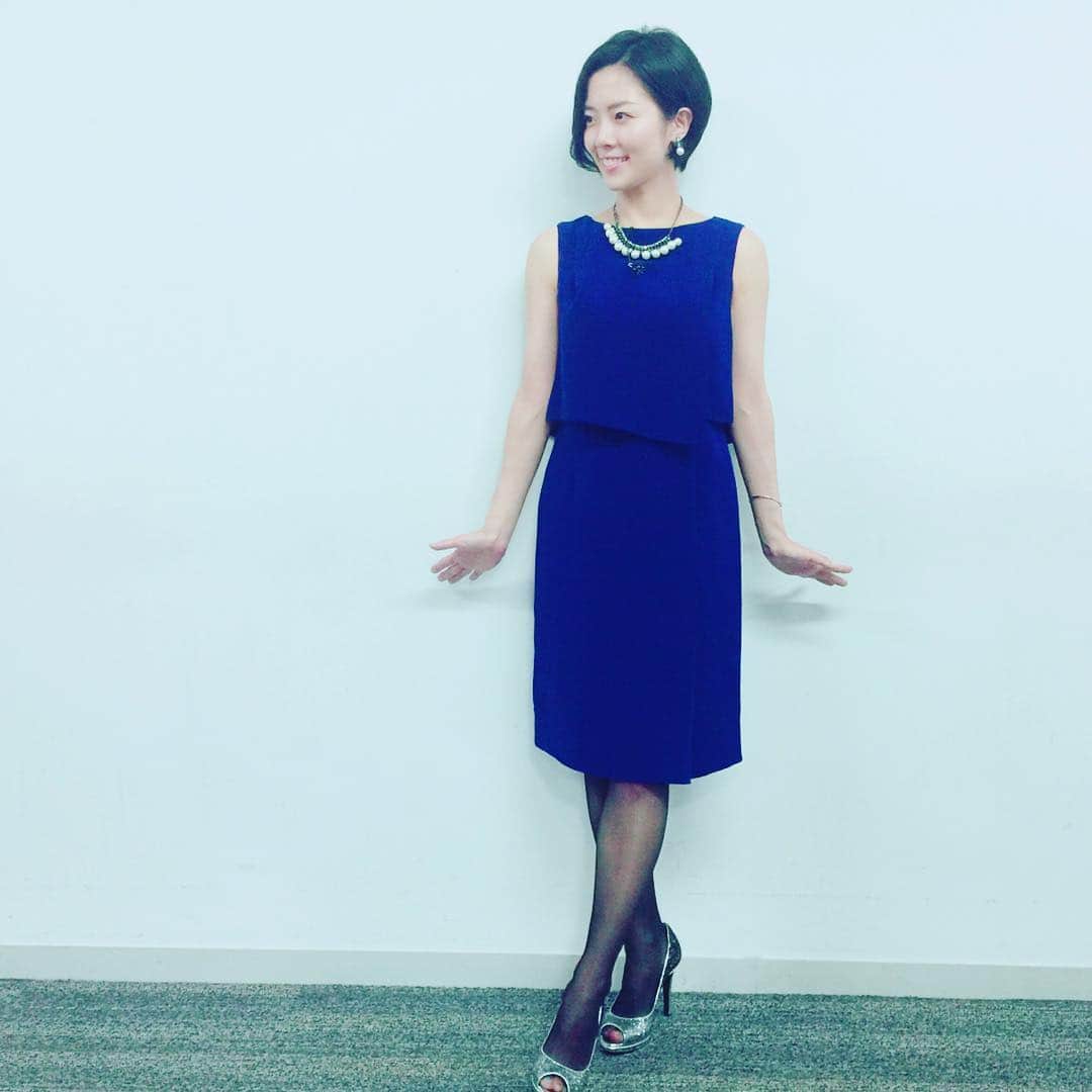 大和田美帆さんのインスタグラム写真 - (大和田美帆Instagram)「明日6/20(月)19:00〜 テレビ朝日 Qさま！に出演します。  たまーにワンピース&ヒールを纏うと気分がシュッとしますねぇ(*^_^*) #Qさま #とんでもないメンツの中で #あー学生時代勉強しとけばよかったと #後悔しまくり #いまからでも遅くない #勉強したいな今更  #」6月19日 20時32分 - miho_ohwada