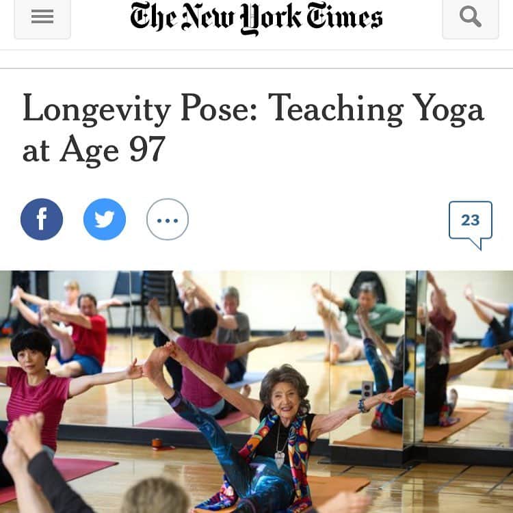 キャメロン・ディアスさんのインスタグラム写真 - (キャメロン・ディアスInstagram)「Hope you're all starting the week off right. Come learn what practicing yoga for 91 years(!) has shown Tao Porchon-Lynch. (You know where the link is) #agingisliving @thebodybook @nytimes 🙌🏽🤓💪🏽💫💞」6月21日 5時21分 - camerondiaz