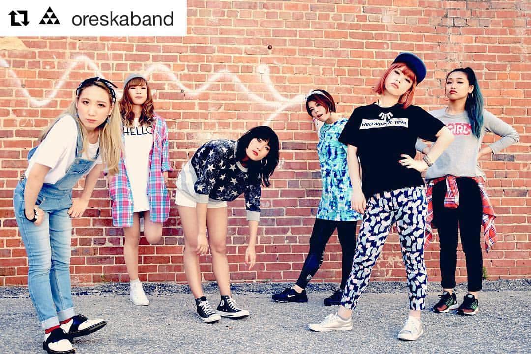 tae のインスタグラム：「New photo! #oreskaband #japanesegirl #skaband #ska #nexspot #fiebre」