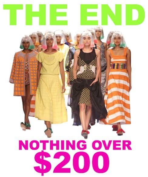 イーストンピアソンのインスタグラム：「That's It.  The End.  The Final Chance. We will close forever on Sunday 26 June.  Until then... There's nothing over $200!  Shop from 10am tomorrow at 110 Arthur St, Fortitude Valley or online now! Link in profile.  #eastonpearson」