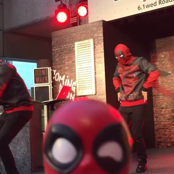 デッドプールのインスタグラム：「Let's groove❗️」