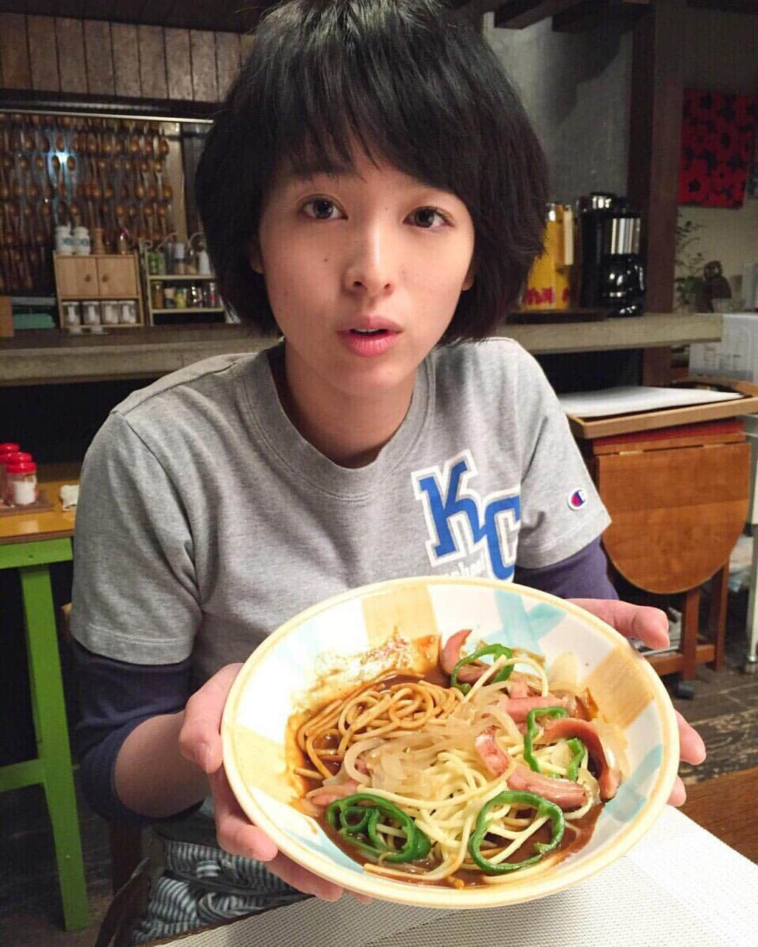 清野菜名さんのインスタグラム写真 - (清野菜名Instagram)「メーテレドラマ まかない荘 本日8話放送です。 みなさんぜひ見てください。  #まかない荘 #涼ちゃん #ギャオでも見れます」6月6日 18時02分 - seinonana