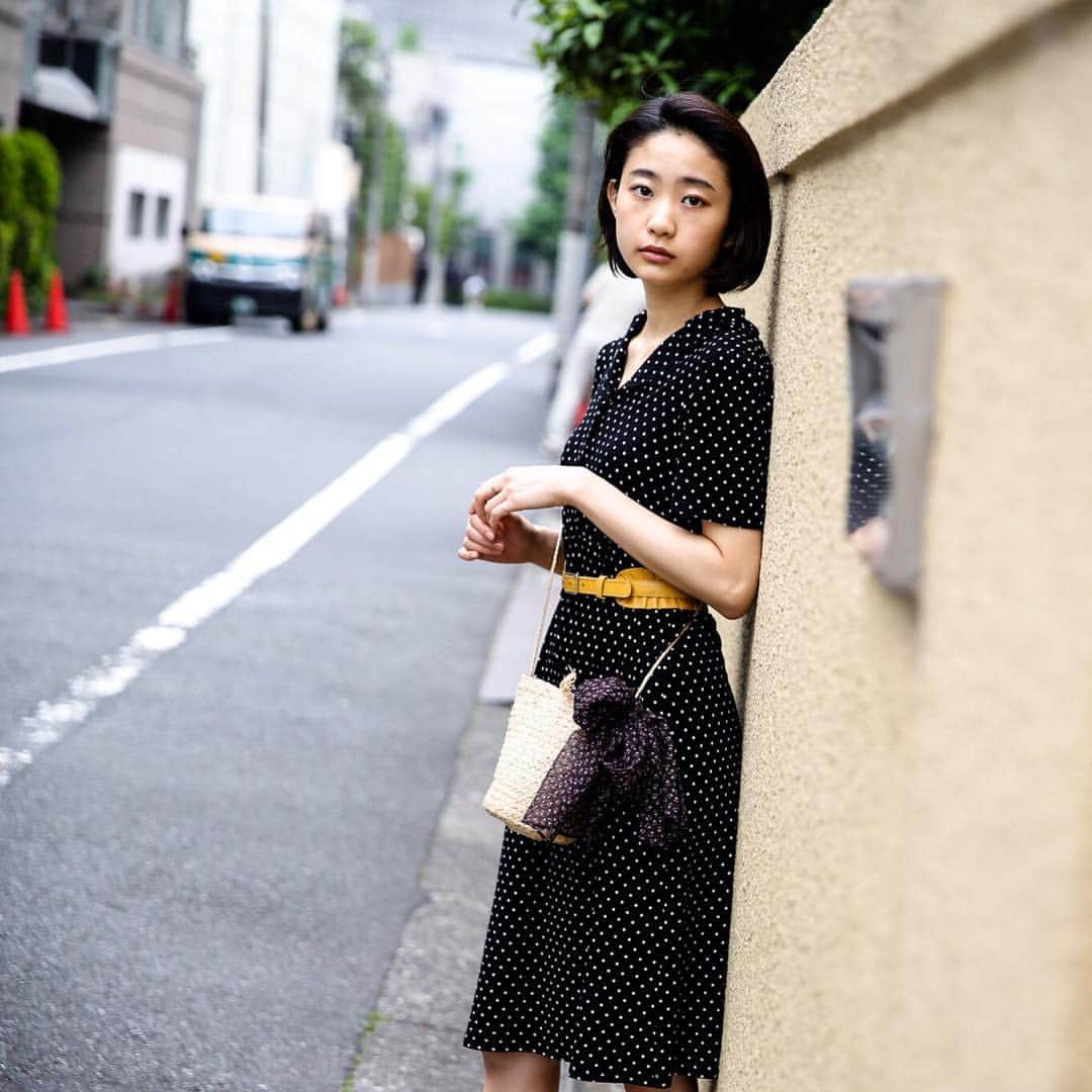 Fashionsnap.comさんのインスタグラム写真 - (Fashionsnap.comInstagram)「池野裕実 Dress #agnesb Shoes #DrMartens #マーチン Belt #31PhillipLim #model #fashionsnapcom #fashionsnap #streetsnap #shibuya #streetstyle」6月8日 20時26分 - fashionsnapcom