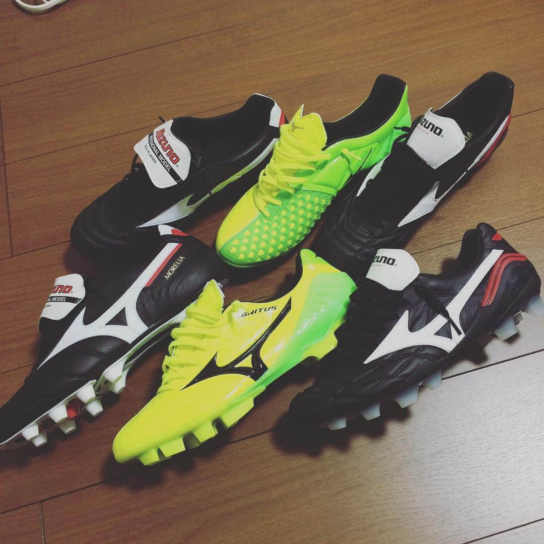 紀氏隆秀のインスタグラム：「こんな僕に、感謝しかありません。 ありがとうございます。 #mizuno #モレリア2 #モレリアウェーブ #イグニタス4 #最高のスパイク」