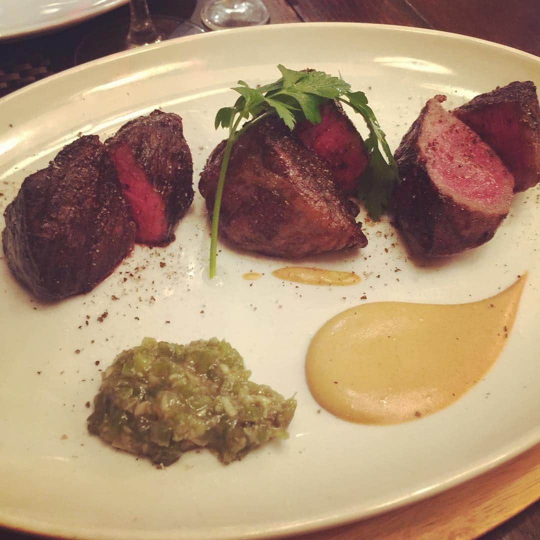 小熊凌祐のインスタグラム：「#holiday#agingbeef#MATAYOSKY」