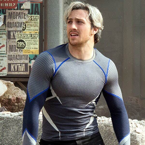 アベンジャーズのインスタグラム：「Marvelites, give a QUICK Happy Birthday shout-out to our own Aaron Taylor-Johnson AKA Pietro Maximoff!」